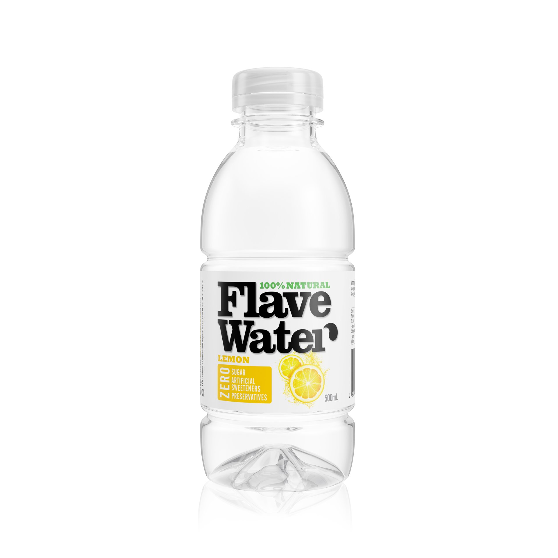 FlaveWater lemon packaging