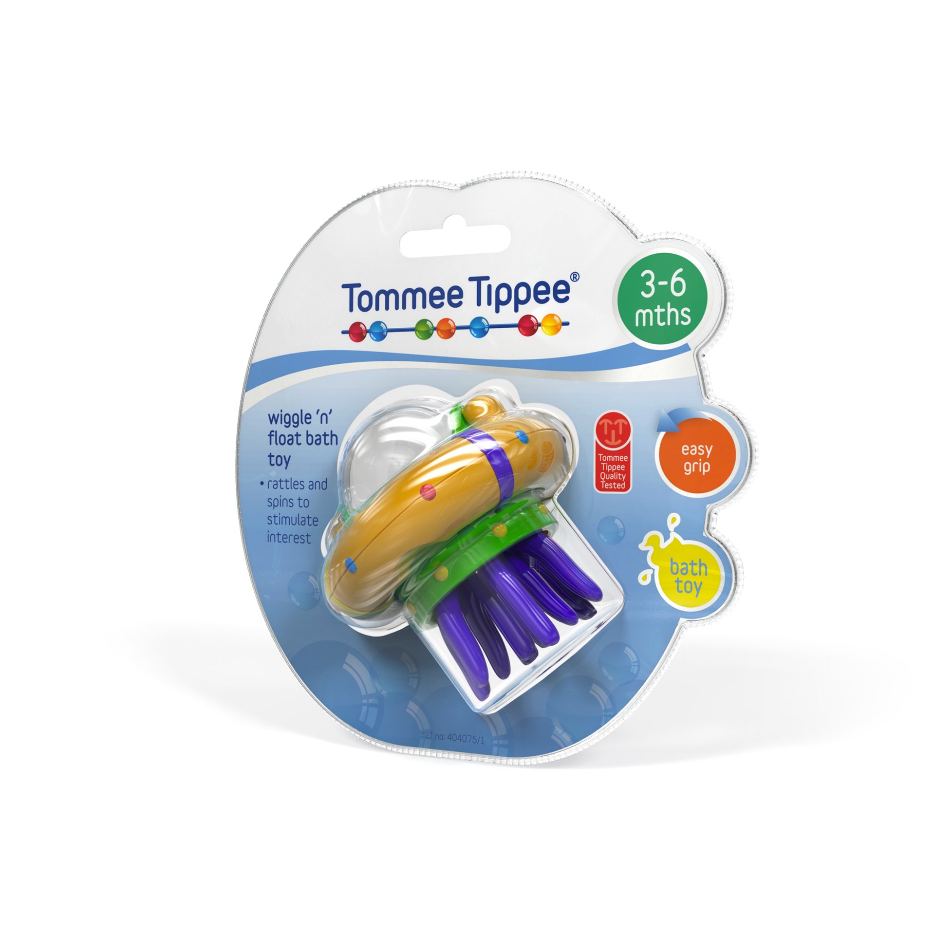 TommeeTippee infant packaging design bath toy