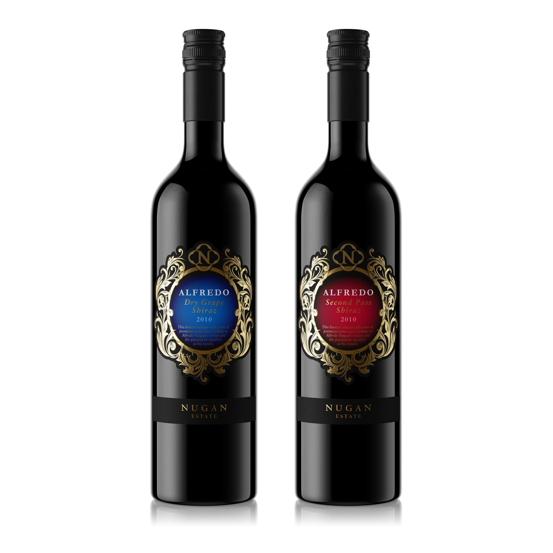 NuganEstateAlfredo wine packaging design