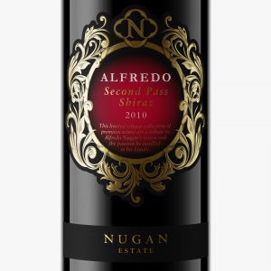 NuganEstateAlfredo wine packaging design label shiraz
