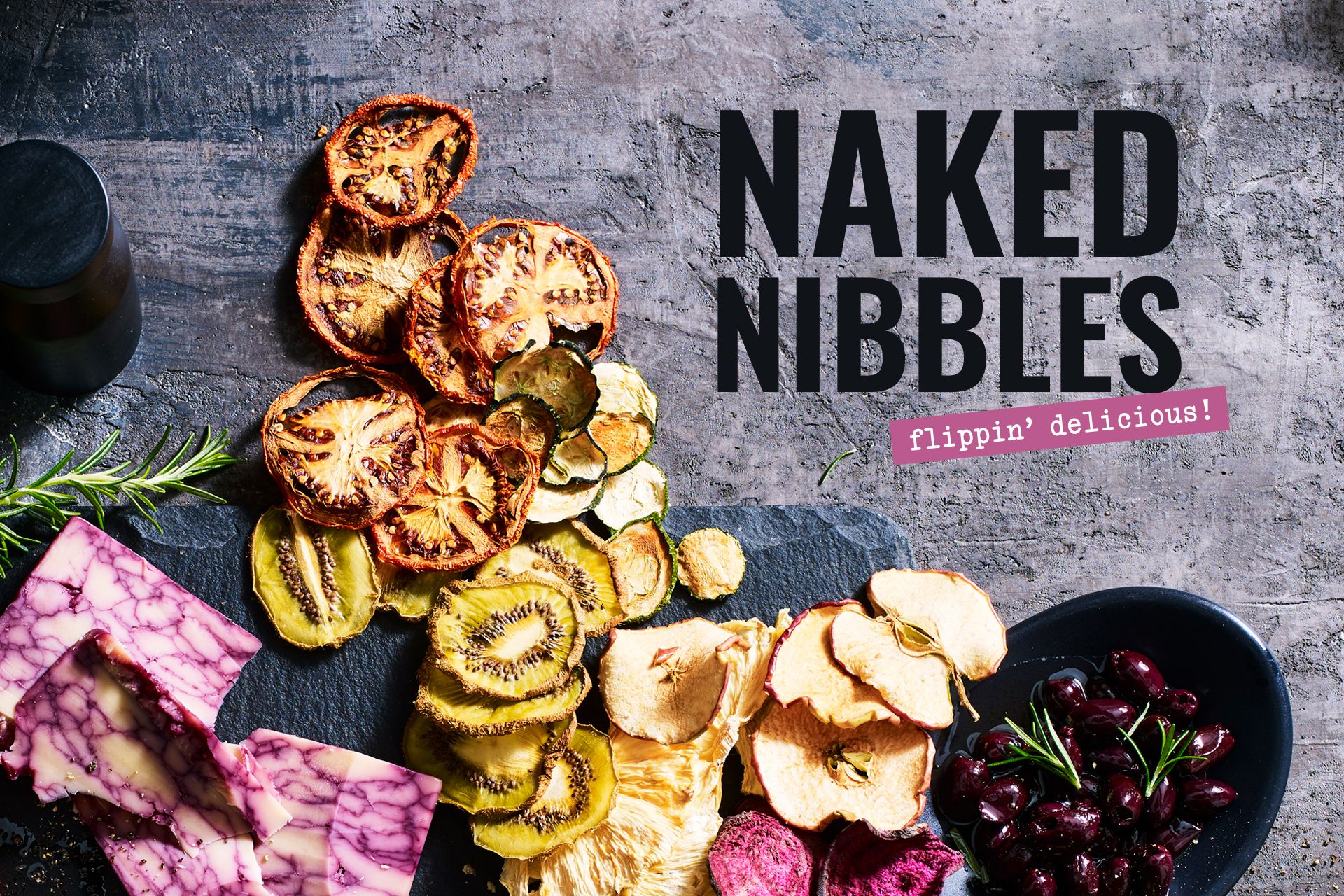 Nudus Naked Nibbles Branding